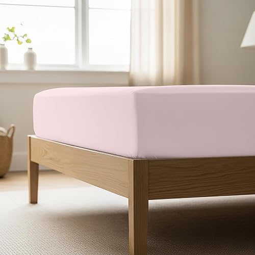 Mellanni Sábana bajera tamaño Queen  Sábanas suaves y refrescantes con bolsillo profundo de hasta 16 pulgadas  Elástico en todo el contorno,