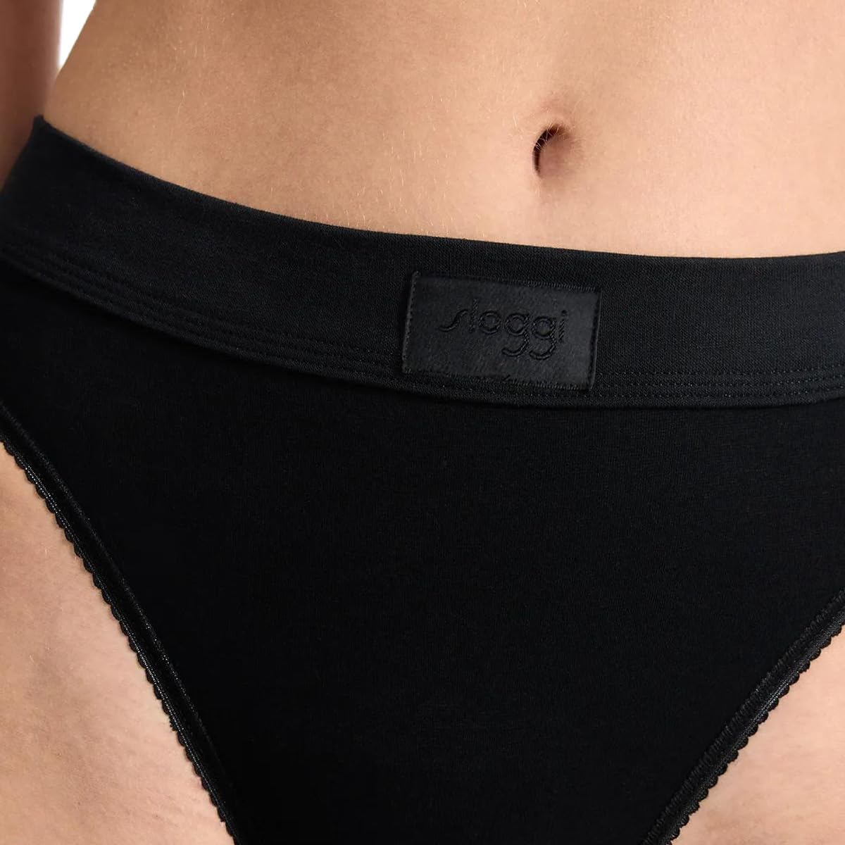 Sloggi Damen 6er Pack – Double Comfort T - Tai Slip -Natürliche Baumwolle, Atmungsaktives Design, Klassischer Look & Sportlicher Stil