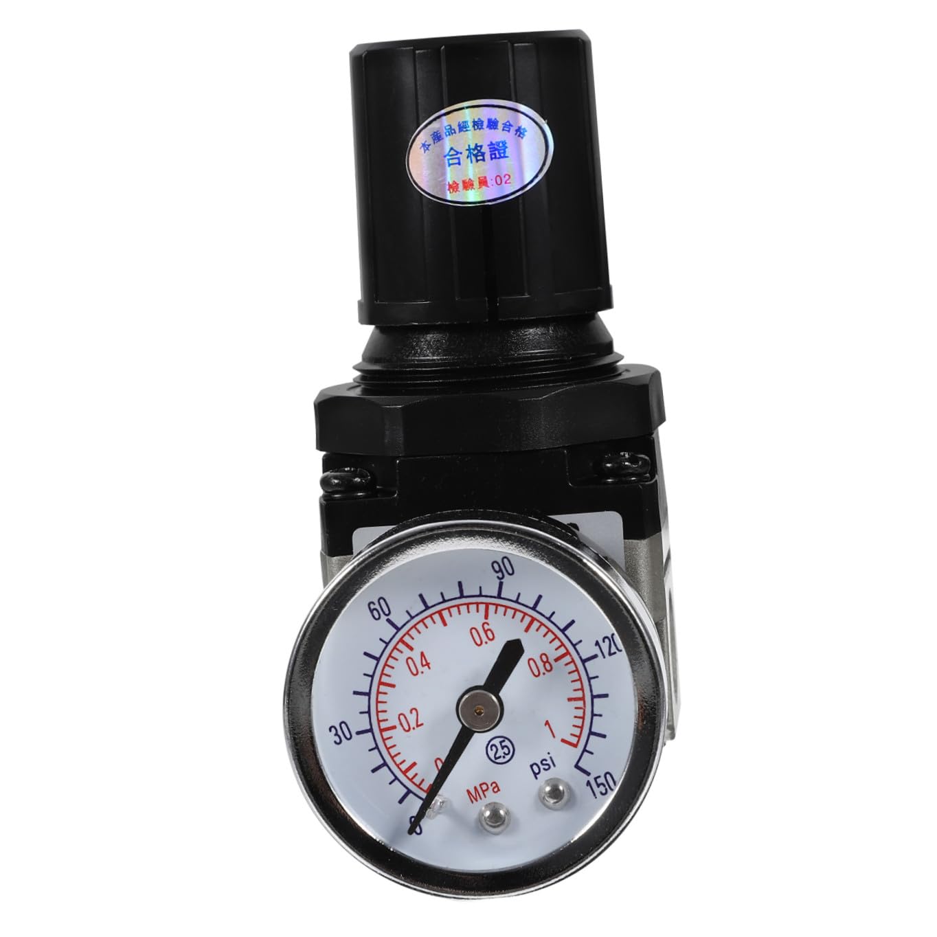 3pièces Régulateur De Pression Pour Compresseur Air Avec Manomètre Contrôle Précis Et Installation Facile Pour Applications Pneumatiques Psi
