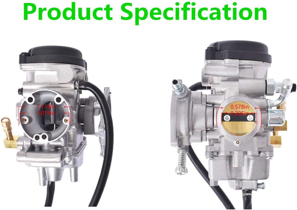 ALL-CARB Carburetor Carb Replacement for Suzuki King Quad 300 LTF300F 4X4 13200-39D22 2000-2002 Carb