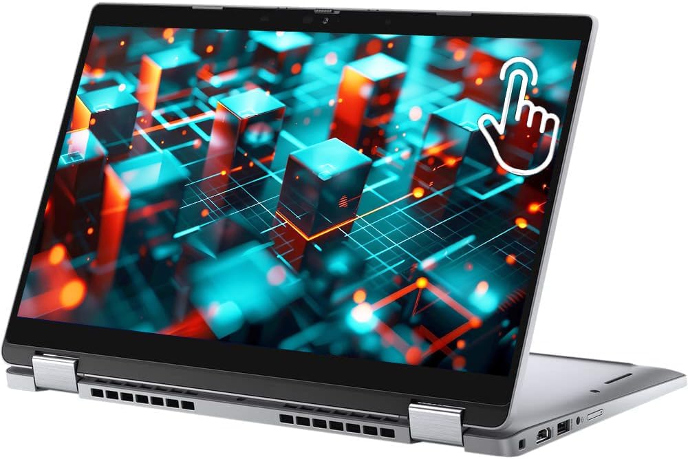 Dell Latitude 5320 2-in-1 13.3″ FHD Touchscreen Laptop Computer, Intel Quad Core i5-1145G7, 16GB DDR4 RAM, 512GB SSD, Backlit Keyboard, HDMI, Thunderbolt 4, Windows 10 Pro (Renewed)