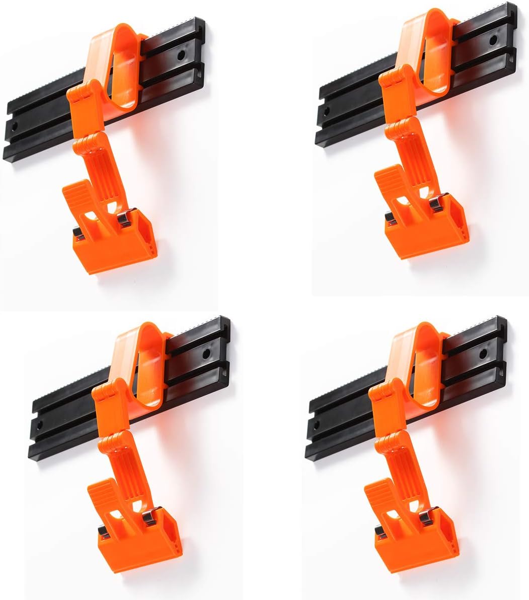 ZEYUE Heavy Duty Mat Clamps, Plastic Hard Chemical Resistant Car Wash