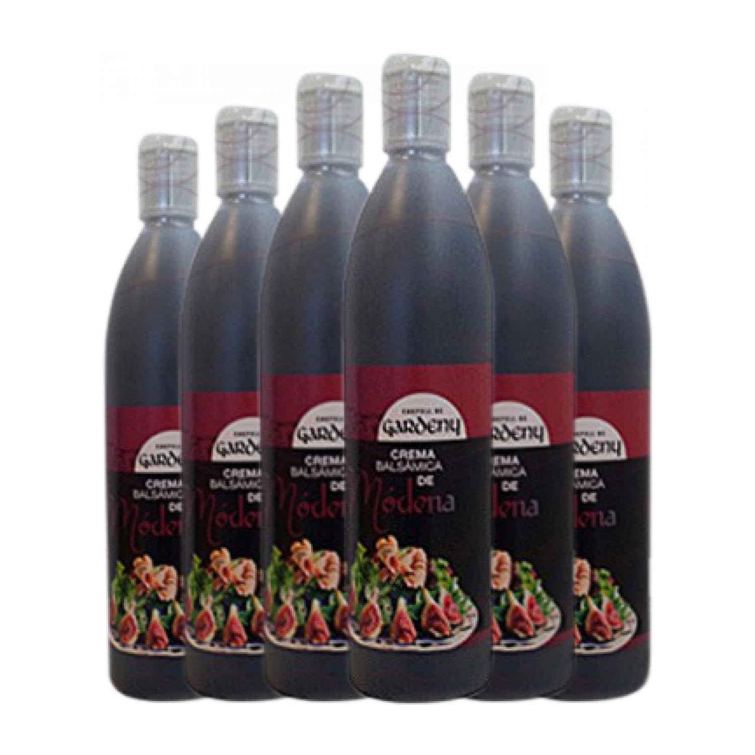 Vinagre Gardeny Crema Balsámica Botella Medium 50 cl (Caja de 6 Botella Medium de 50 cl)