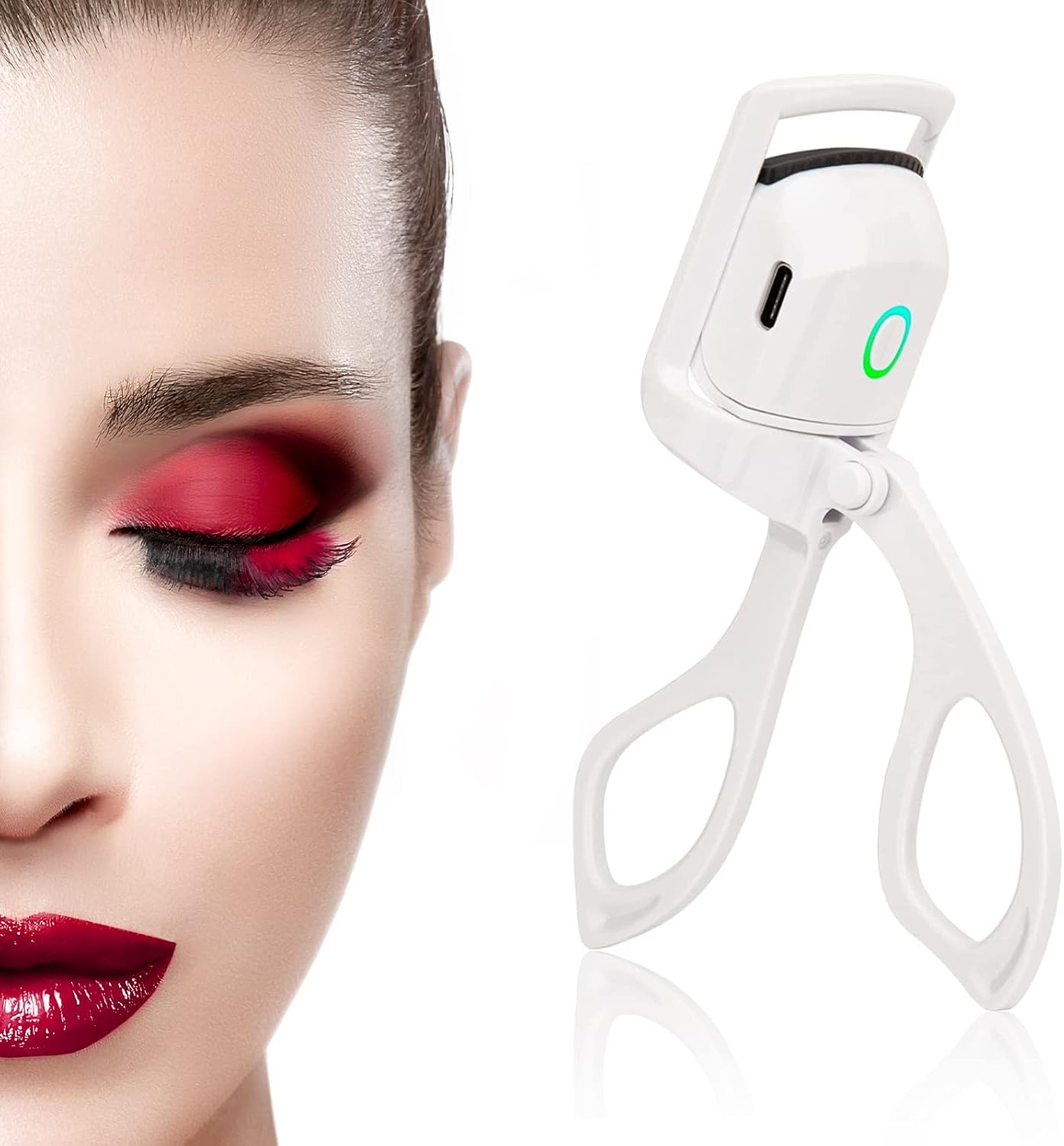 Handheld Eyelash Heated Curler with Quick PreHeated Lash