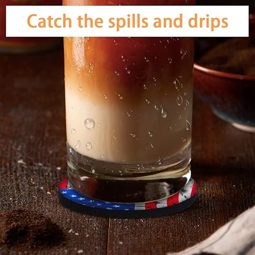 Miniatura 4 de Moly Magnolia Paquete de 2 posavasos absorbentes para automóvil para bebidas, de 2.75 pulgadas, bonitos portavasos de automóvil para mujeres,