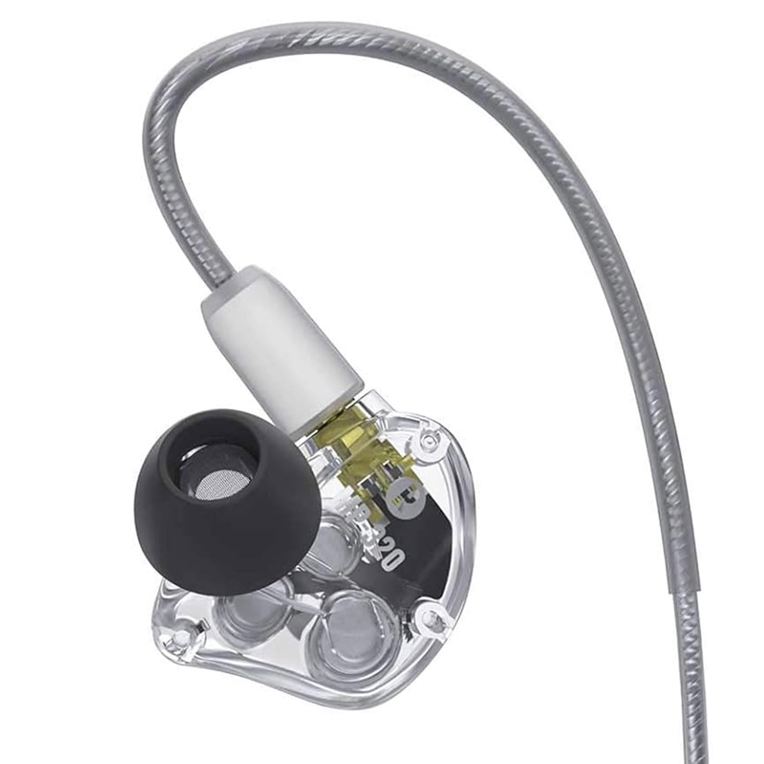 Mackie MP-320 - Auriculares in-ear con adaptador Bluetooth y paño keepdrum