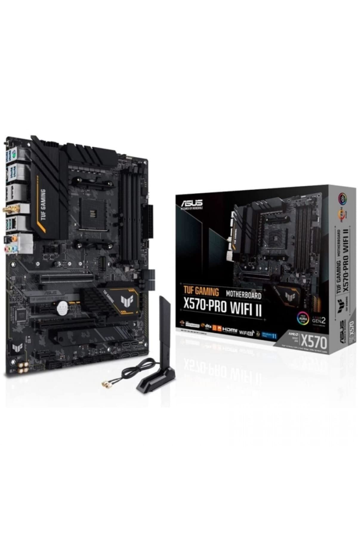 ASUS TUF Gaming X570-PRO WiFi II - Placa Base Gaming ATX AMD AM4