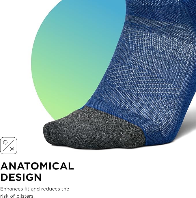 Feetures Elite Ultra Light Cushion Quarter - Sport Sock with Targeted Compression - (1 Pair)4