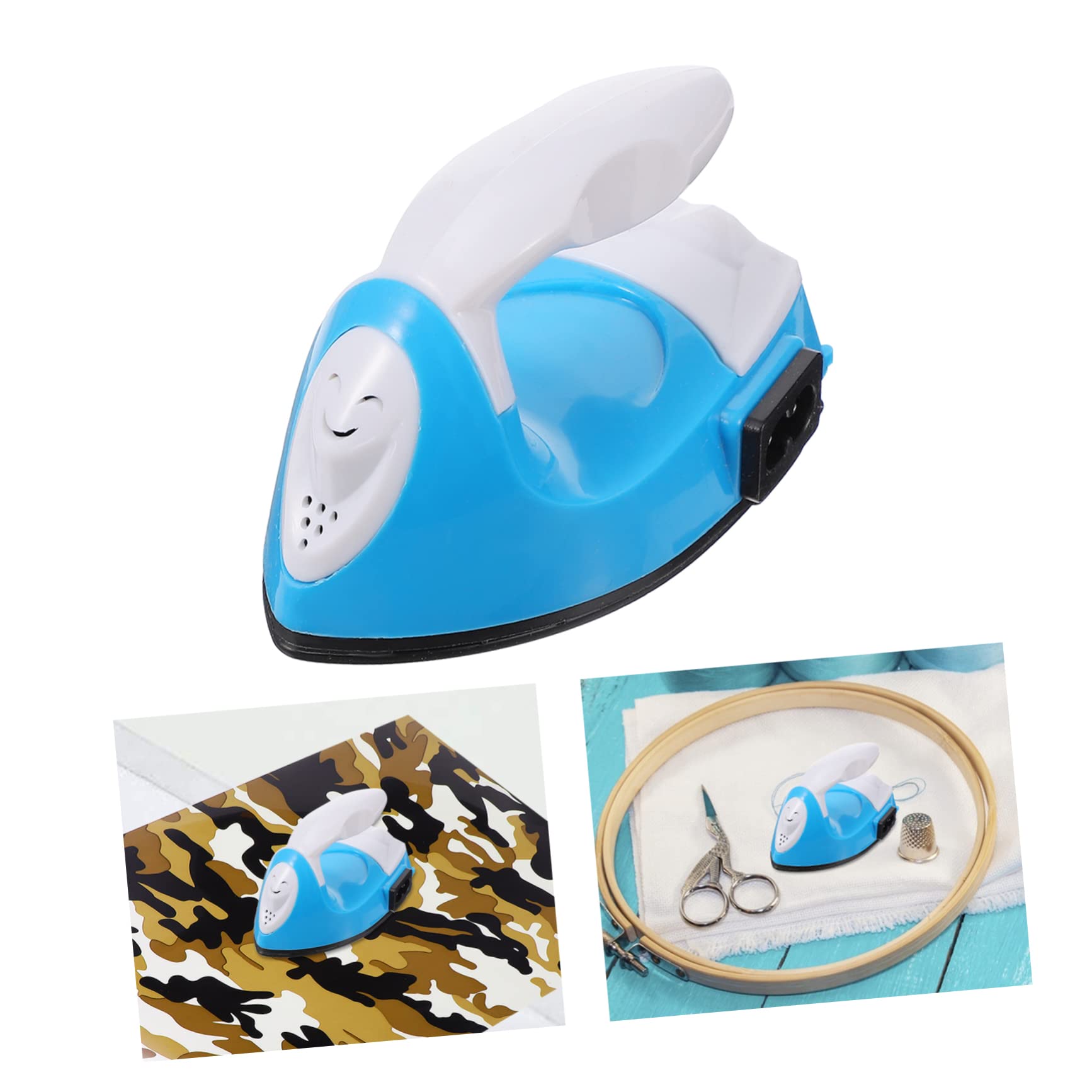 HOODANCOS 110v Mini Heat Transfer Iron for Projects Fast Heating Ergonomic Design Us for Vinyl and Preheats Safe and Efficient