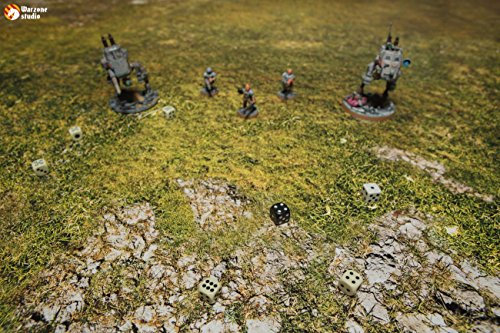 warzone studio 44 x 30 inch double-sided rubber battle mat homeland  saraha  bag