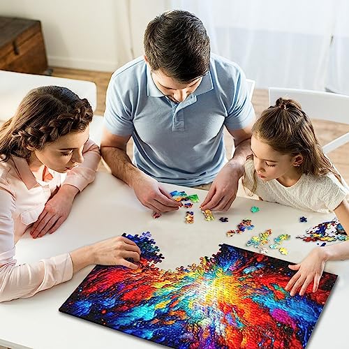 Puzzle colorati astratti per adulti Puzzle di arte...