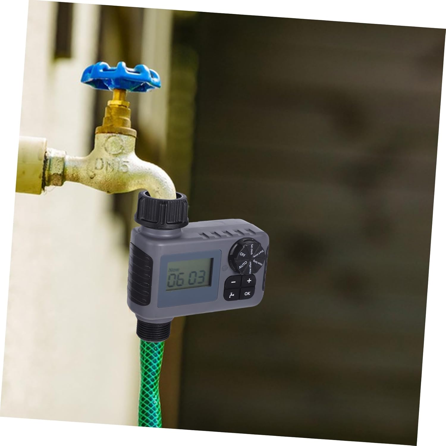 Programmable Digital Watering Timer for Garden Hose High Precision Irrigation Controller with Simple Operation for Efficient Water Use for Outdoor Lawn and Care