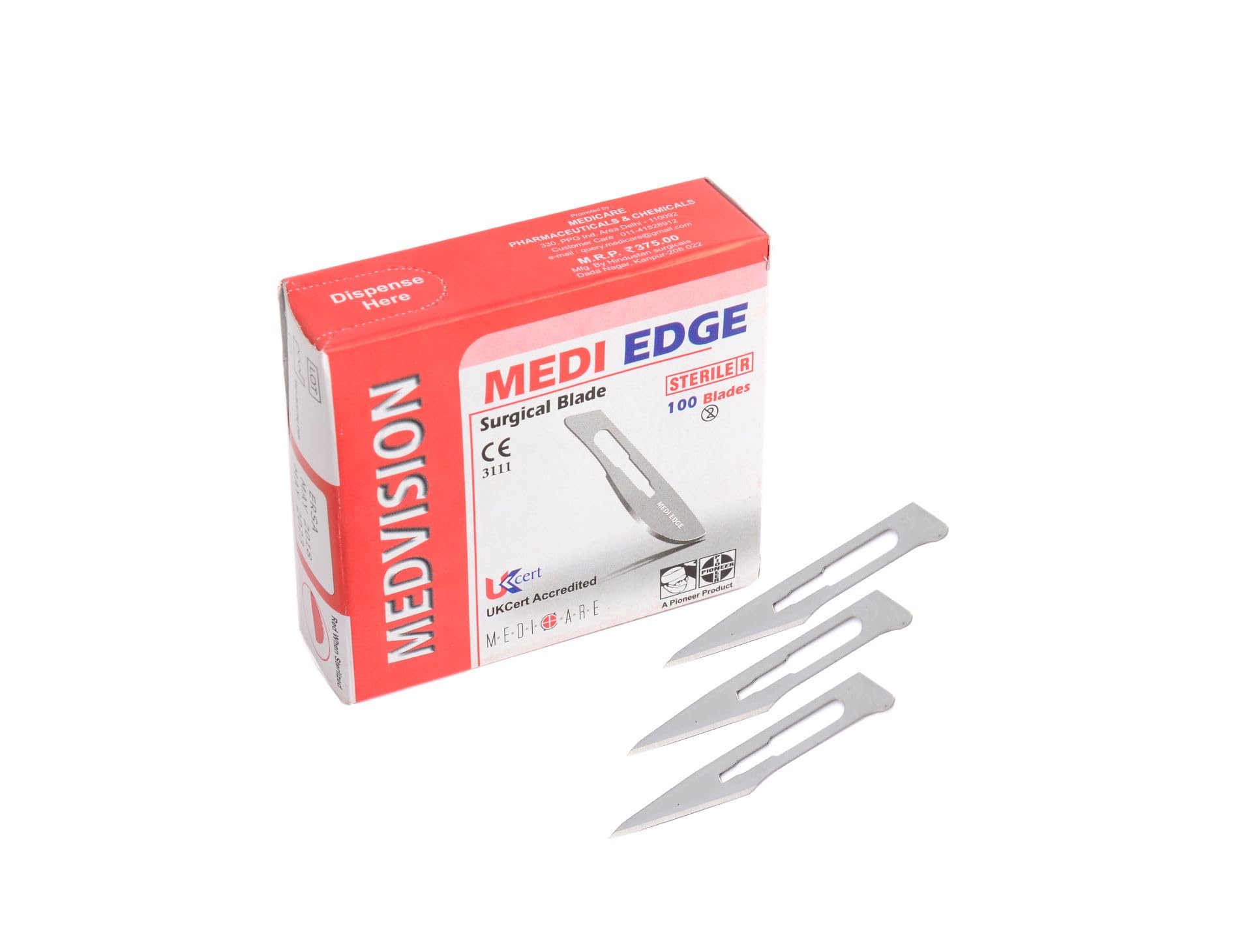 Medvision Surgical Blades • 10 (B0DB1JH38F) Amazon Price History, Amazon Price Tracker