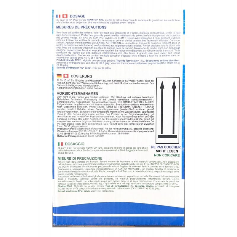 MAREVA REVATOP 12% Algizid 2er-Set - 5 L - 000124U