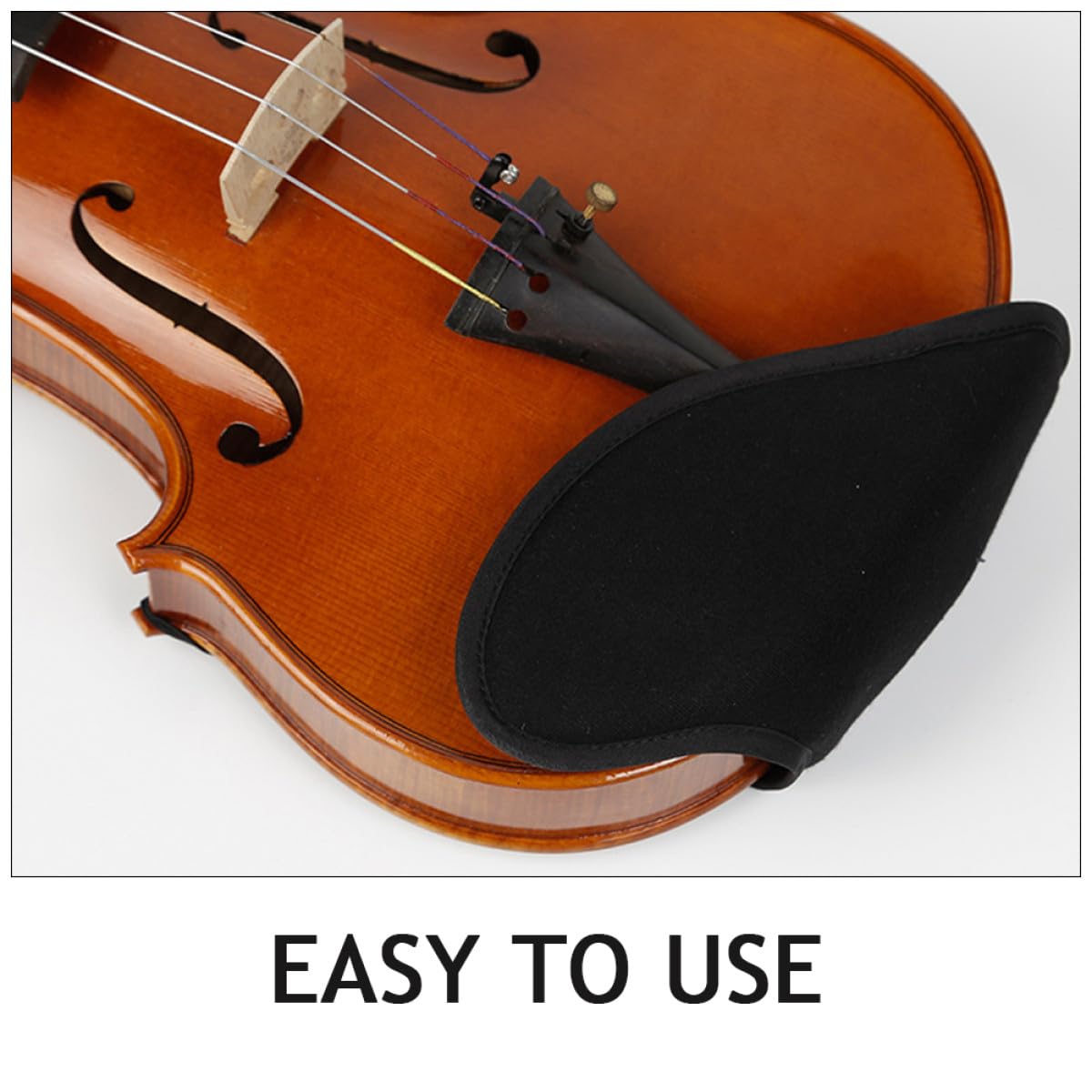 Soporte para Violín Almohadilla Cómoda Que No Daña la Piel, Diseño Ligero y Compacto, Fácil de Usar para Práctica Diaria y Presentaciones Varios estilos