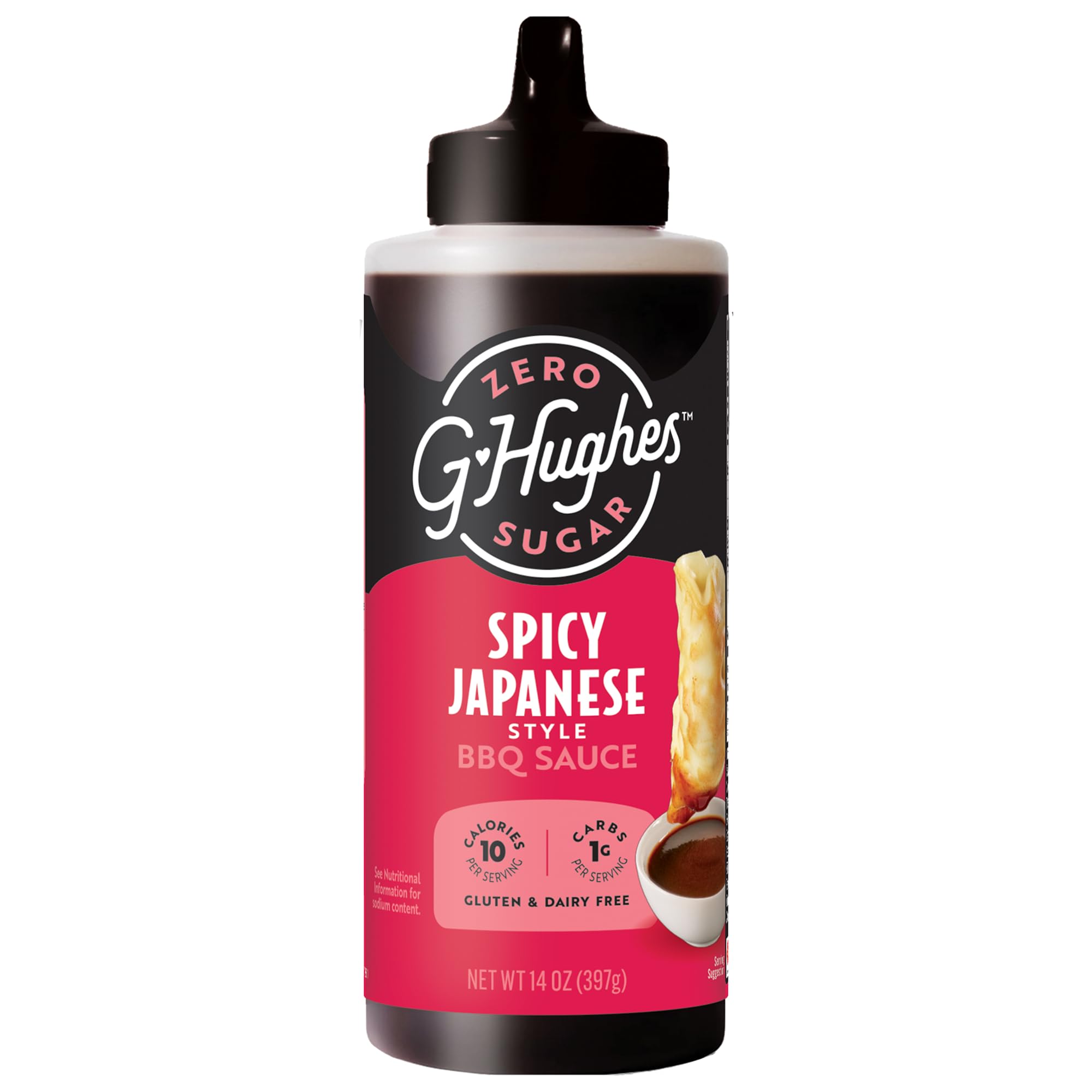 Amazon.com: G Hughes Sugar Free Spicy Japanese BBQ Sauce - 14 Fl