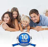 Vista 58 de Twin XL Size Waterproof Mattress Protector, Premium Cooling Viscose from Bamboo Mattress Pad, Breathable, Noiseless, Cooling & Machine-Washable Bed