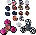 Encore Brandz Fidget Spinner Toy, Custom Face Fidget Kit, High Speed, Spinner Gifts for Adults and Kids, Stress Anxiety ADHD Relief Fidgets Toy, Flower & Chrome