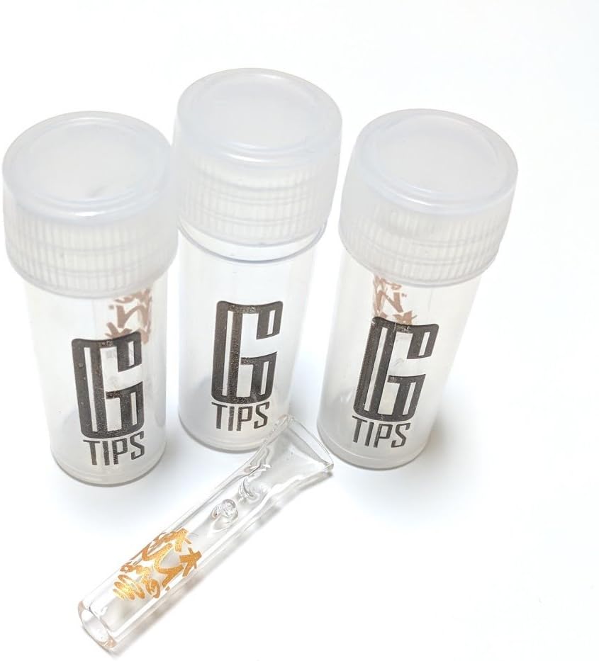 G TIPS X SMO-King Gold - Slim Tip - Flat Mouthpiece - 6mm