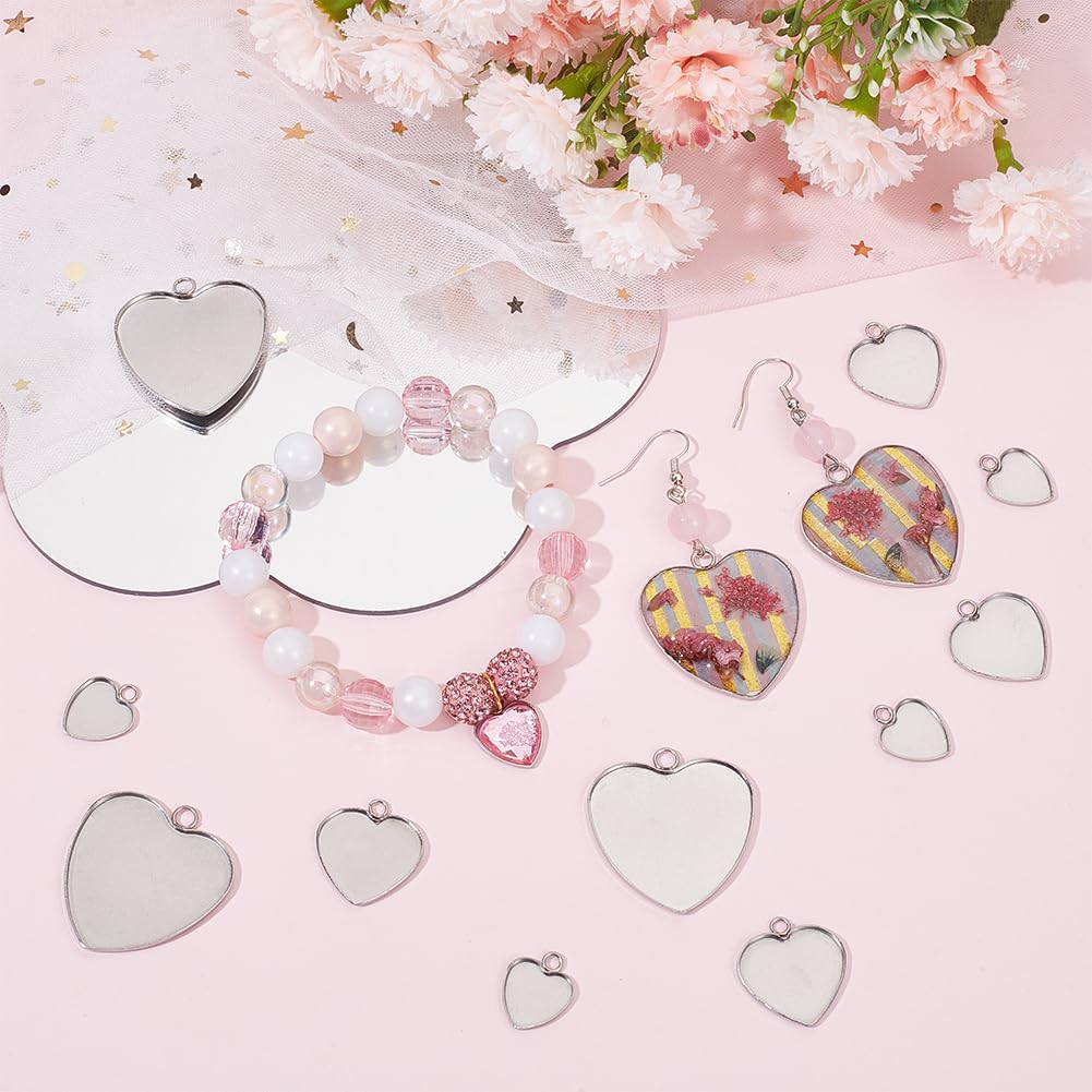 SUNNYCLUE Kit 120 Pièces Pendentifs Cabochon Dôme - Plateaux + Verres Pour Bijoux Photo DIY