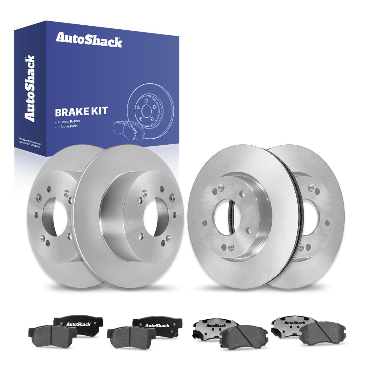 Disc brake Rotor Ceramic Pads kit 2007-2010 REAR Fits Disc brake Rotor Ceramic Pads kit 2007-2010 REAR Fits