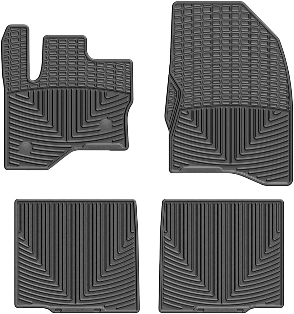 WeatherTech All-Weather Floor Mats for Ford Flex 1st & 2nd Row (W237-W231), Black