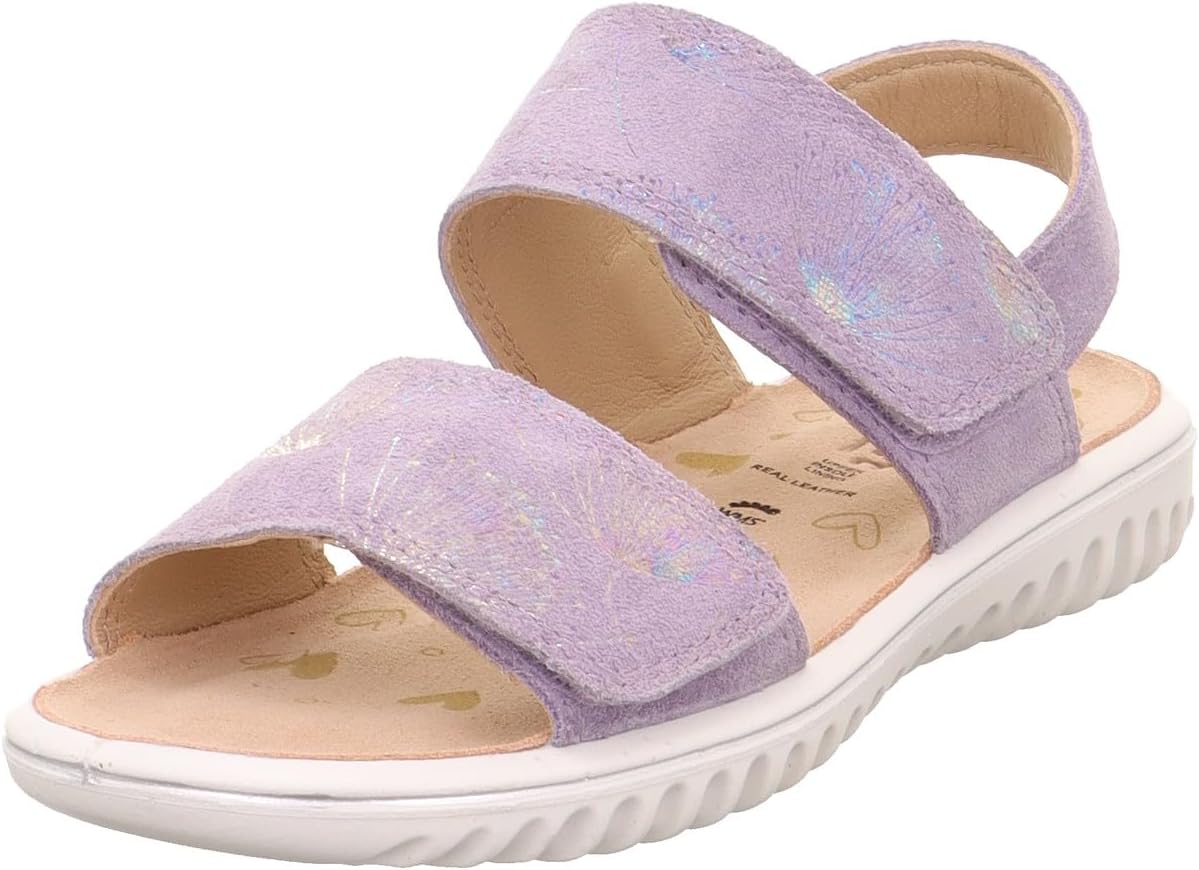 Superfit Sparkle sandalen voor meisjes, wit geel 1000, 33 EU