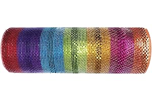 YYCRAFT Rainbow Christmas Wreath