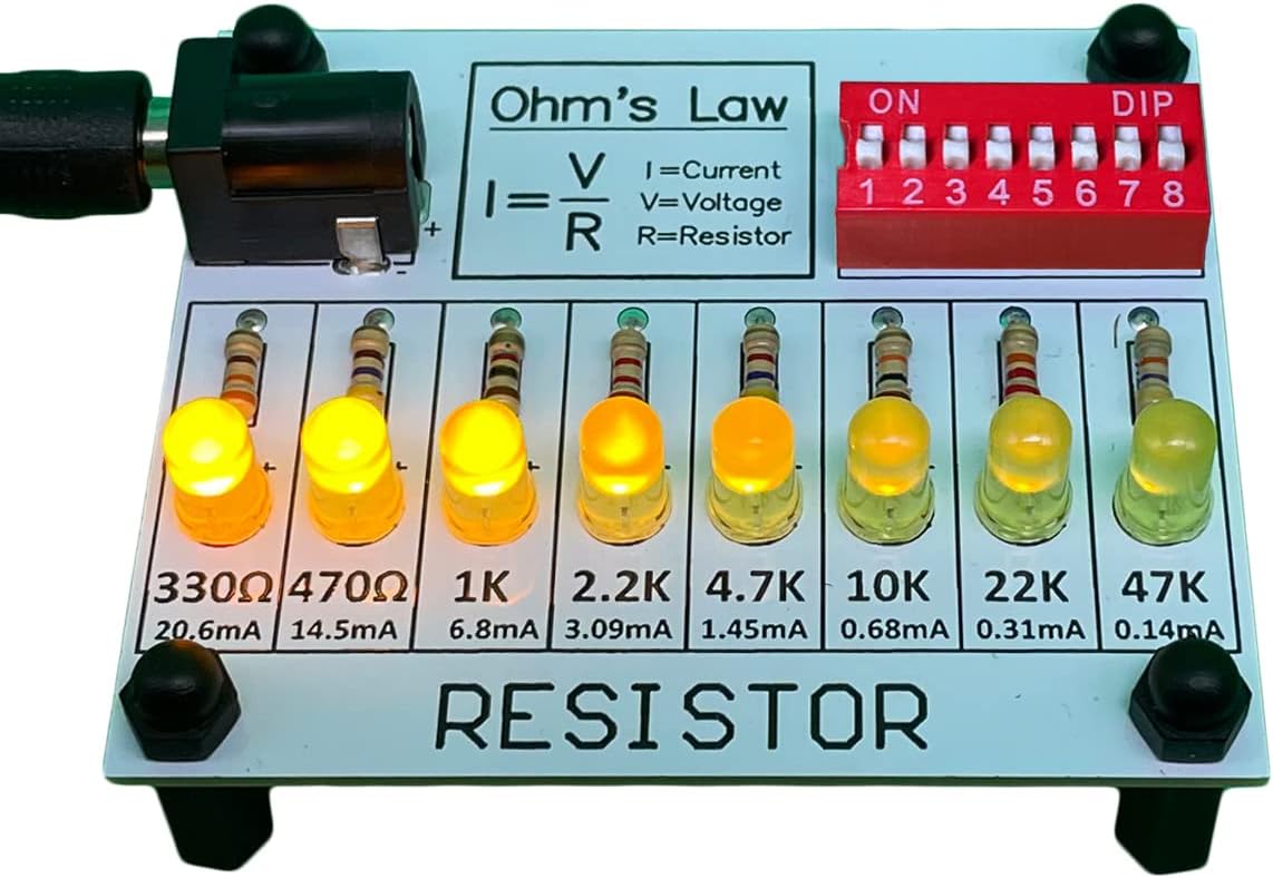 Soldering Practice Kit,DIY Electronic Project，Learn Circuit