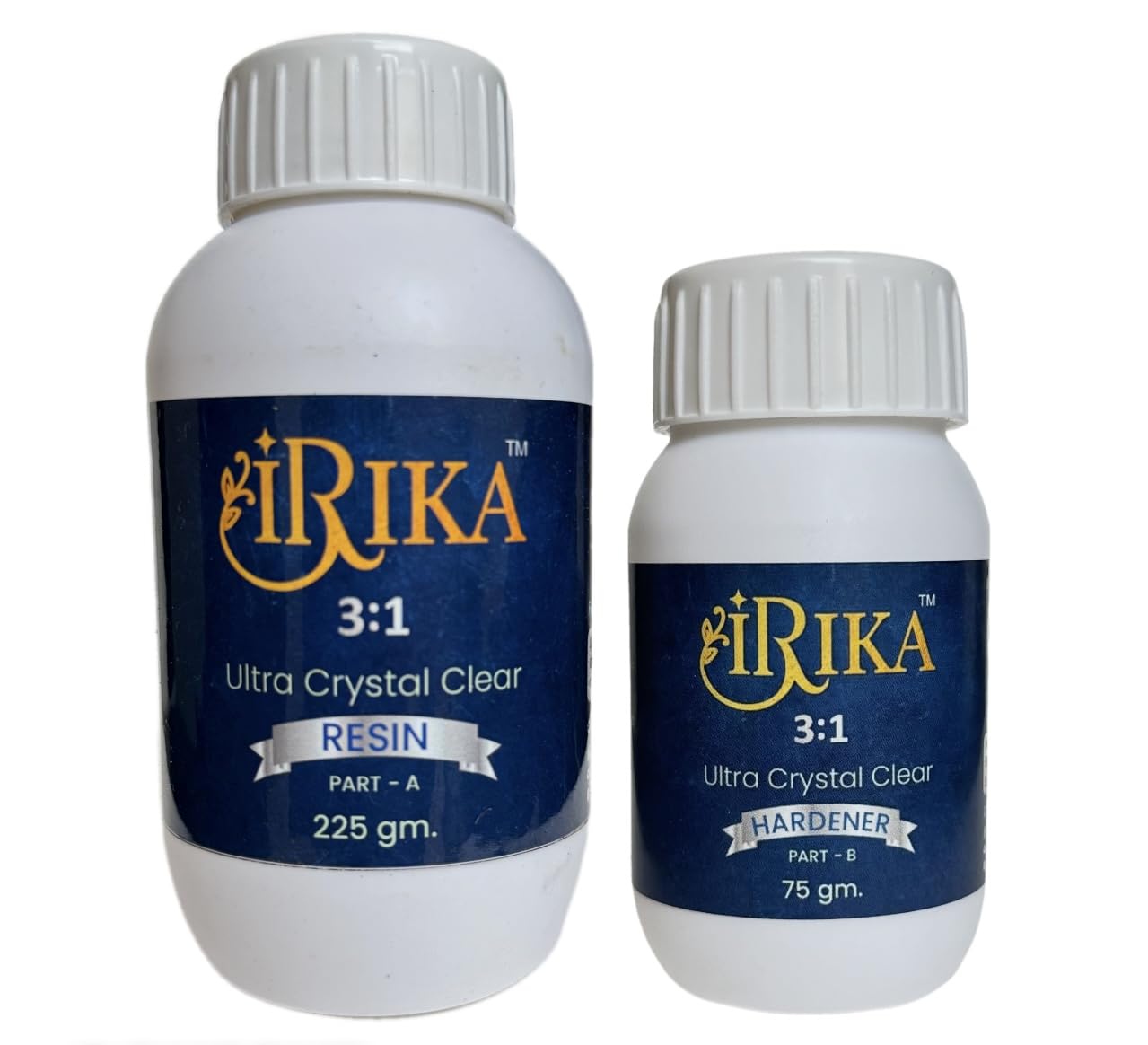 IRIKA Ultra Crystle Clear All Purpose Epoxy Resin and Hardener | Epoxy Resin Art Kit for Beginners | Non-Toxic/non yellowing / 3:1 ratio / 24 hr cured time/art and craft/Casting (B0D1CRPZ4J) Amazon Price History, Amazon Price Tracker