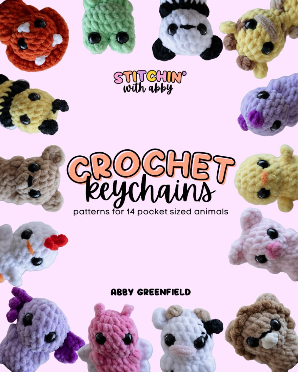 Crochet Keychains: Patterns for 14 Pocket Animals