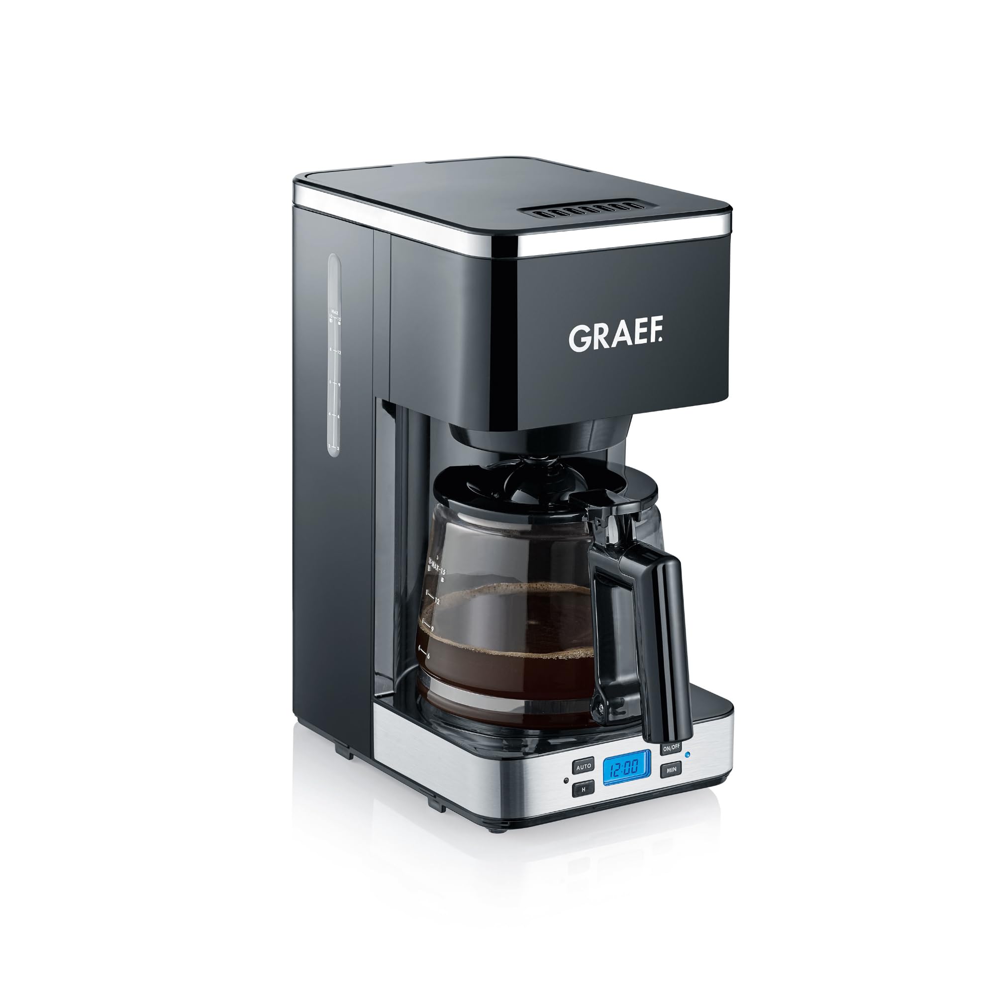 GRAEF FK502, cafetière filtre, 1,25 L, programmable