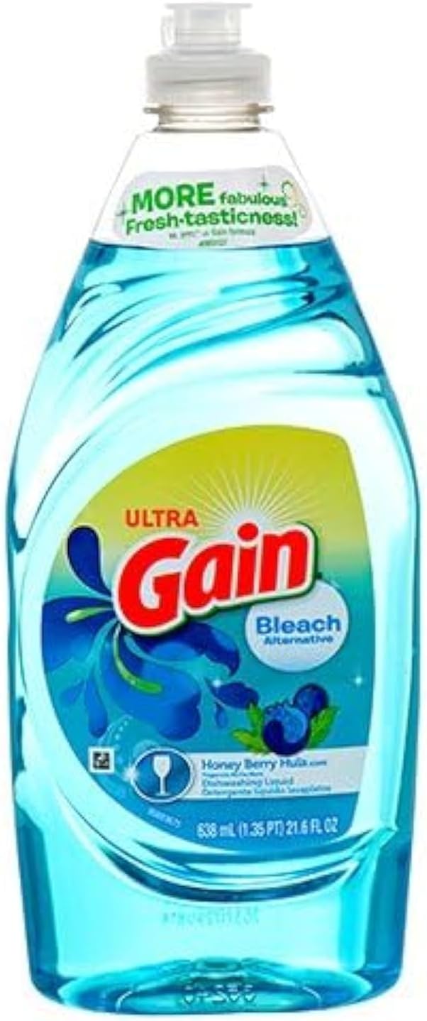 Amazon.com: Gain Ultra Dishwashing Liquid Dish Soap, Original Scent ...
