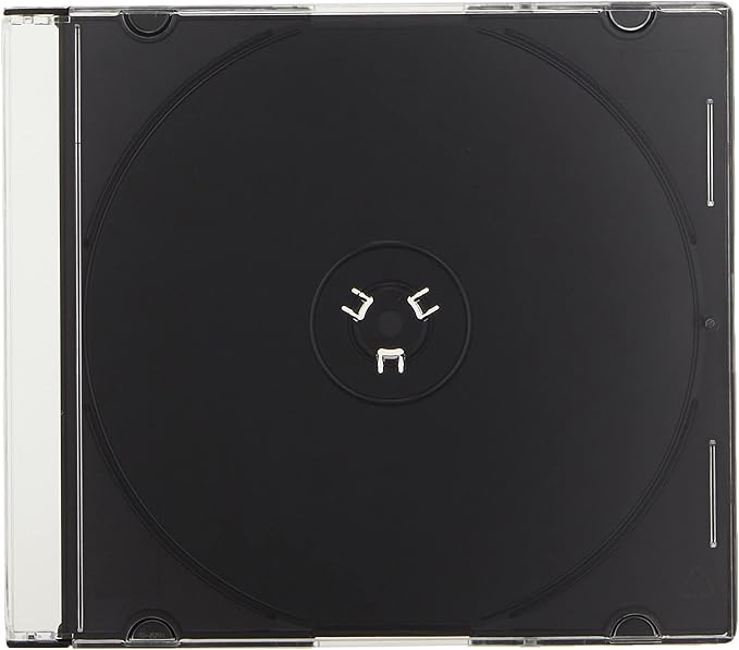 CD Case, 0.2 inch (5.2 mm) Thick, Holds 1 Sheet, Slim CD