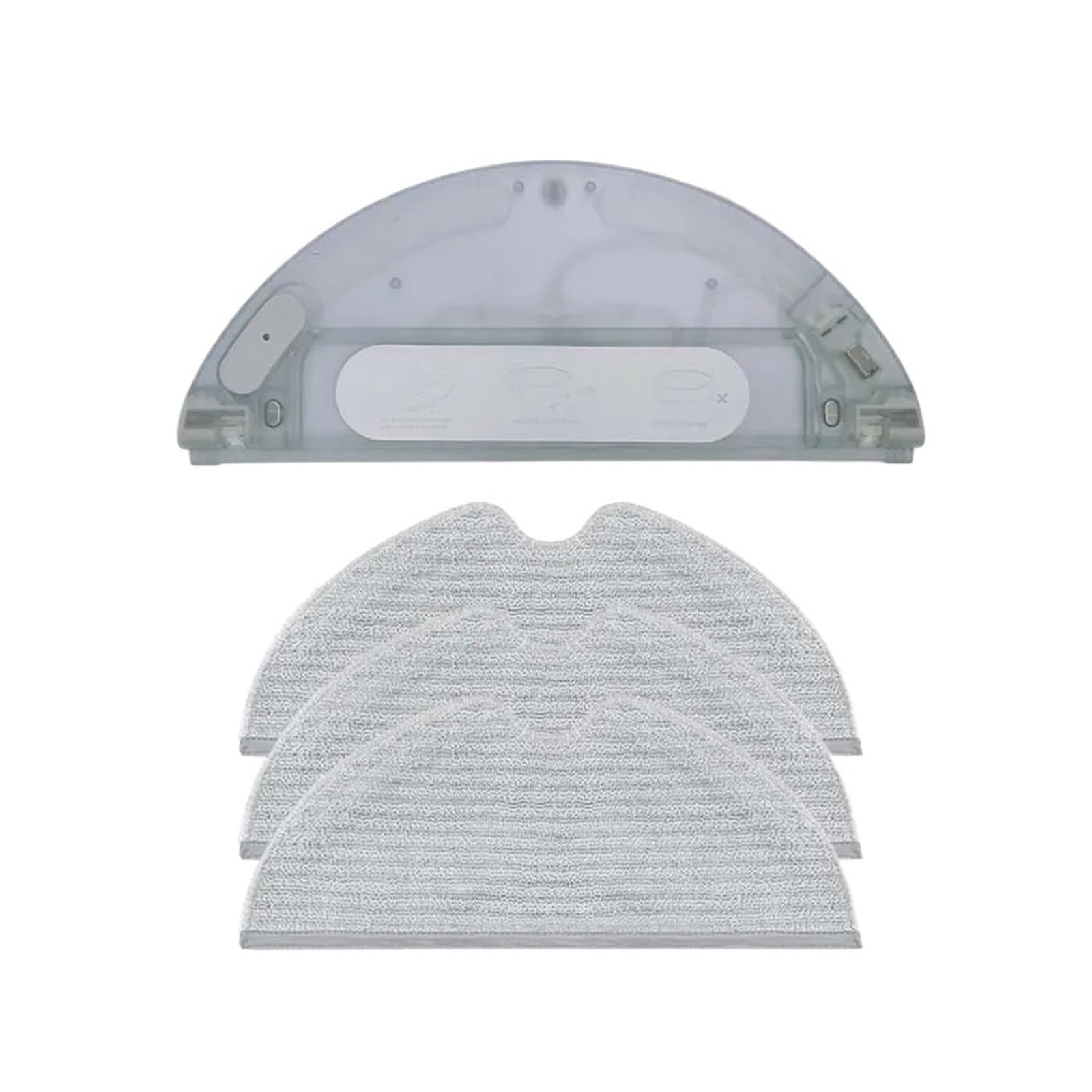 Ścierka do mopa Zmywalna szmatka do czyszczenia, zbiornik na wodę, kompatybilna z akcesoriami do odkurzacza Dreame F9 (Color : E)