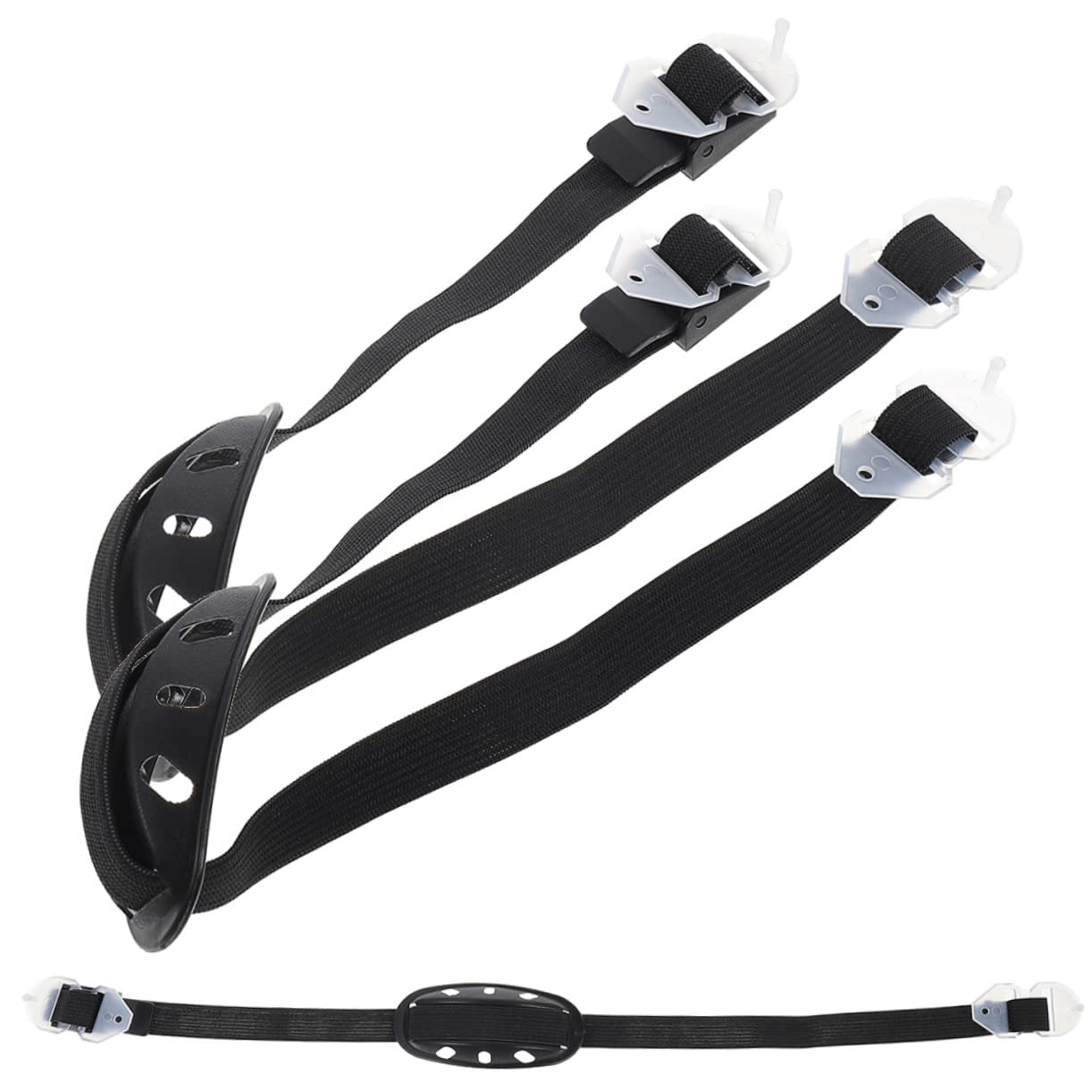 BESPORTBLE Barboquejo De Casco Chin Strap Casco De Bateo De Softbol Gorras Orejeras Correas De Barbilla para Profesional Correa para La Barbilla Poliéster Black