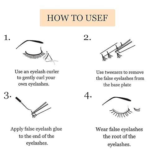 Miniatura 5 de KAWAII Manga Lash - 120 pestañas individuales, mezcla de rizos, extensiones de 0.35 a 0.47 pulgadas, pestañas postizas naturales de ojo de hada,