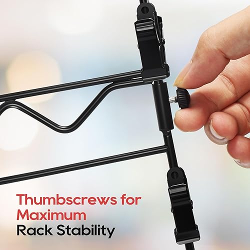 Miniatura 4 de TJ.MOREE Soporte de exhibición de chips, soporte para bolsa de chips para fiesta, 3 filas, 48 clips, colgador de aperitivos para encimera, estante