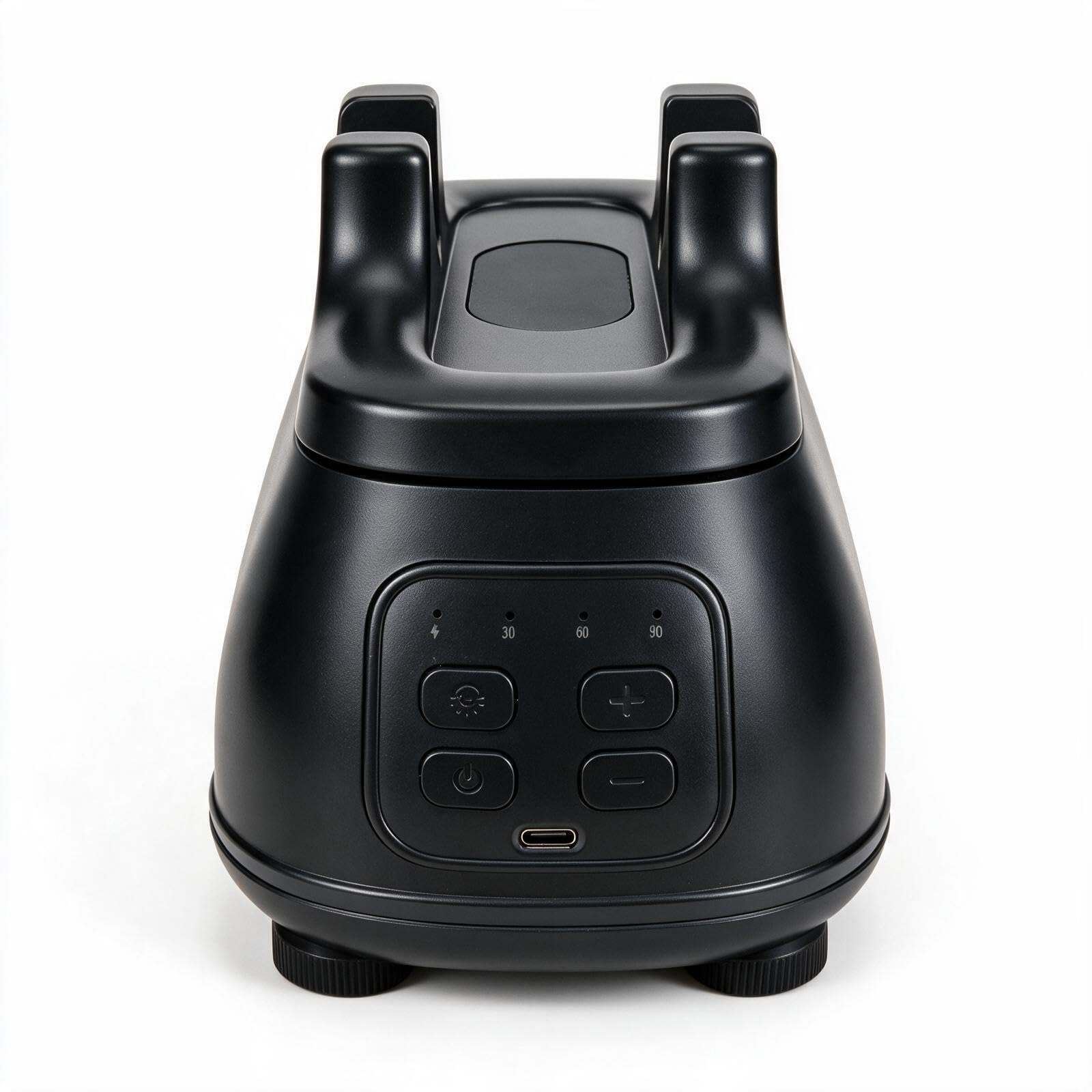 Mecedora portátil para cochecito de bebé, recargable por USB-C, temporizador de 30/60/90 minutos, balancín manos libres para cochecito, cochecito y cochecito