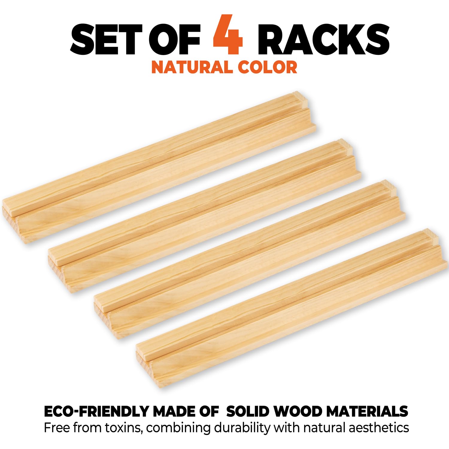 Amazon.com: MUTEX American Natural Wood Mahjong Racks with Pushers