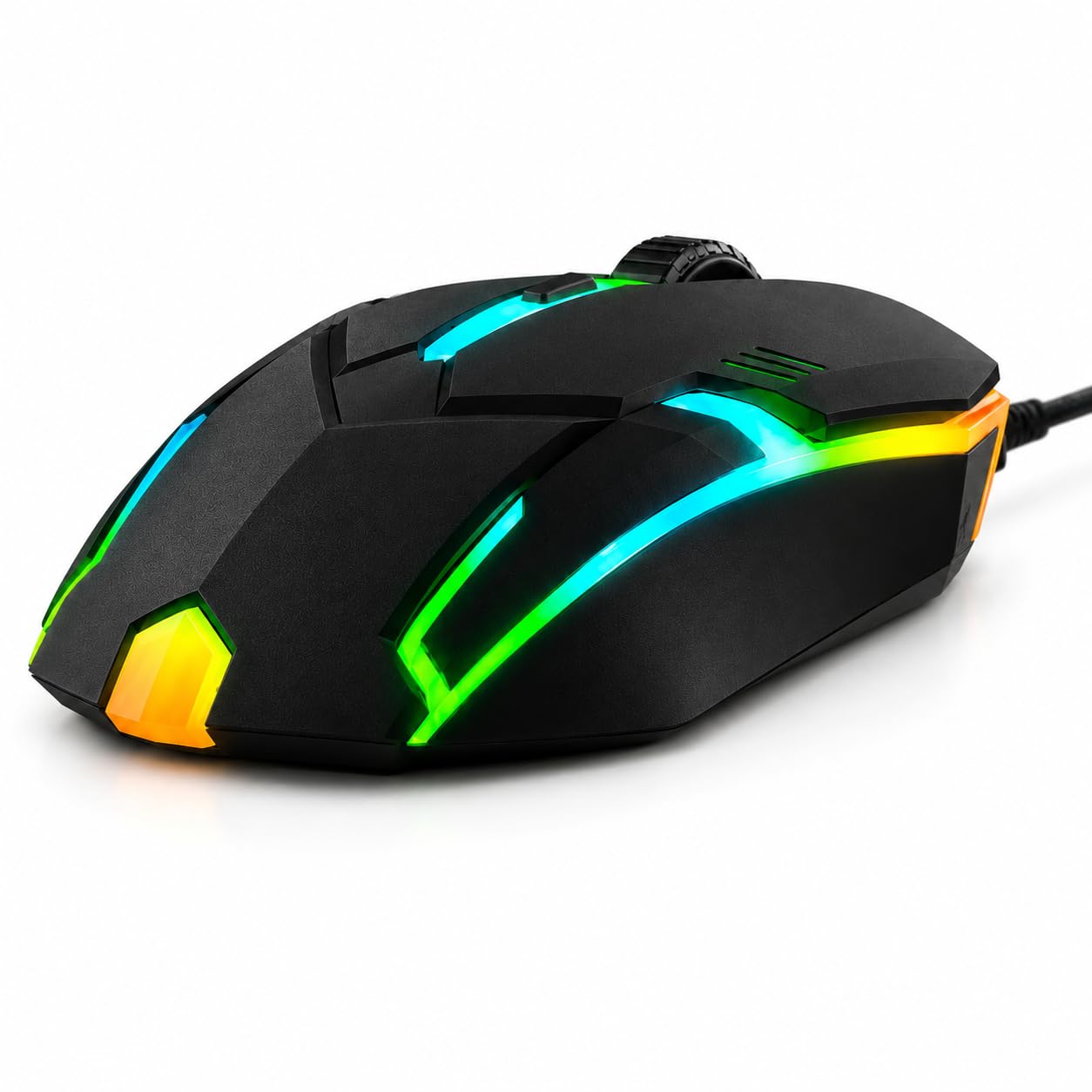 PROSAC USB Gaming Mouse Black | RGB Illumination | Durable Wired Optical Mouse for Gaming, Office, Home and Student Use-image-12