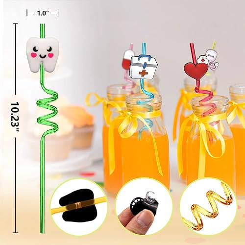 Miniatura 4 de 24 suministros para fiestas temáticas médicas, decoraciones de la semana de enfermeras, decoraciones de fiesta de graduación de la escuela de