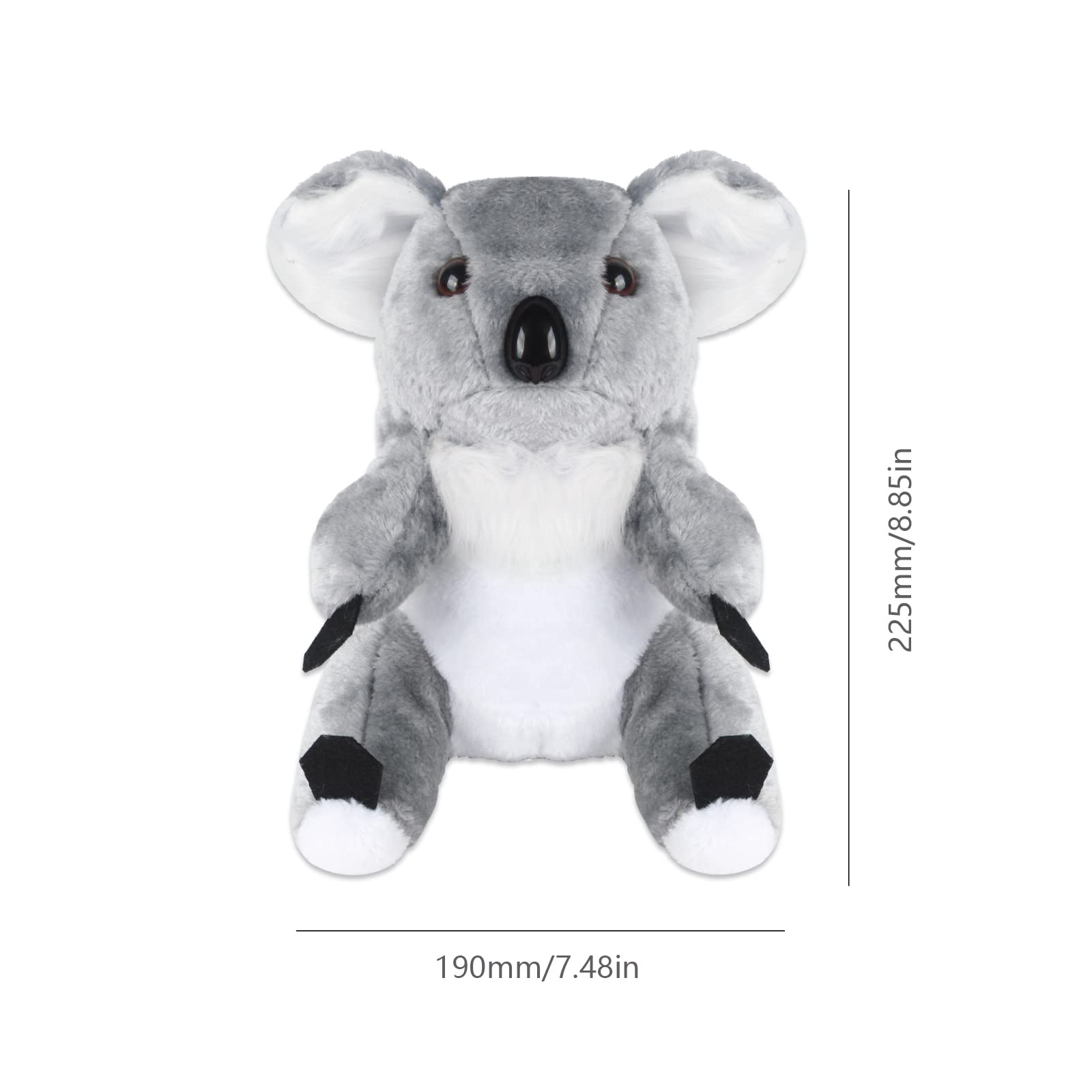 Andux Peluche Golf 460cc Driver Legno Club Testa Copre Koala MT/MG74