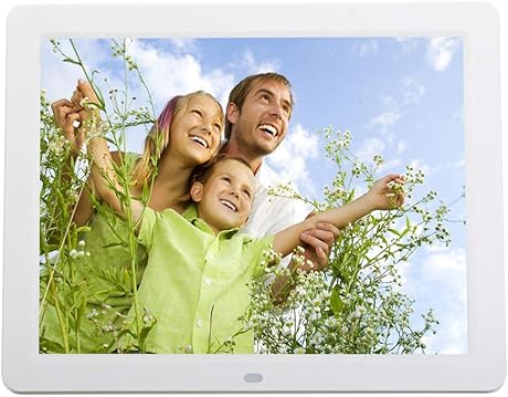 YUNFEILIU Digitale Bilderrahmen Zoll TFT-LED 800 600 Digitale Bilderrahmen Musik MP3 und MP4 Player Video E-Book Wecker Kalender mit FernbedienungWhite YUNFEILIU Digitale Bilderrahmen Zoll TFT-LED 800 600 Digitale Bilderrahmen Musik MP3 und MP4 Player Video E-Book Wecker Kalender mit FernbedienungWhite