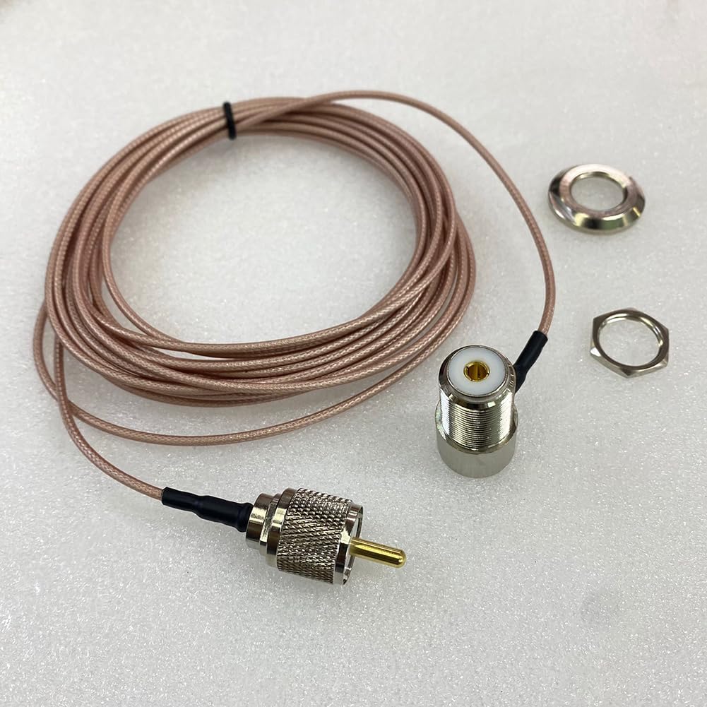 Câble d'extension coaxial de 5m pour antenne mobile et autoradio