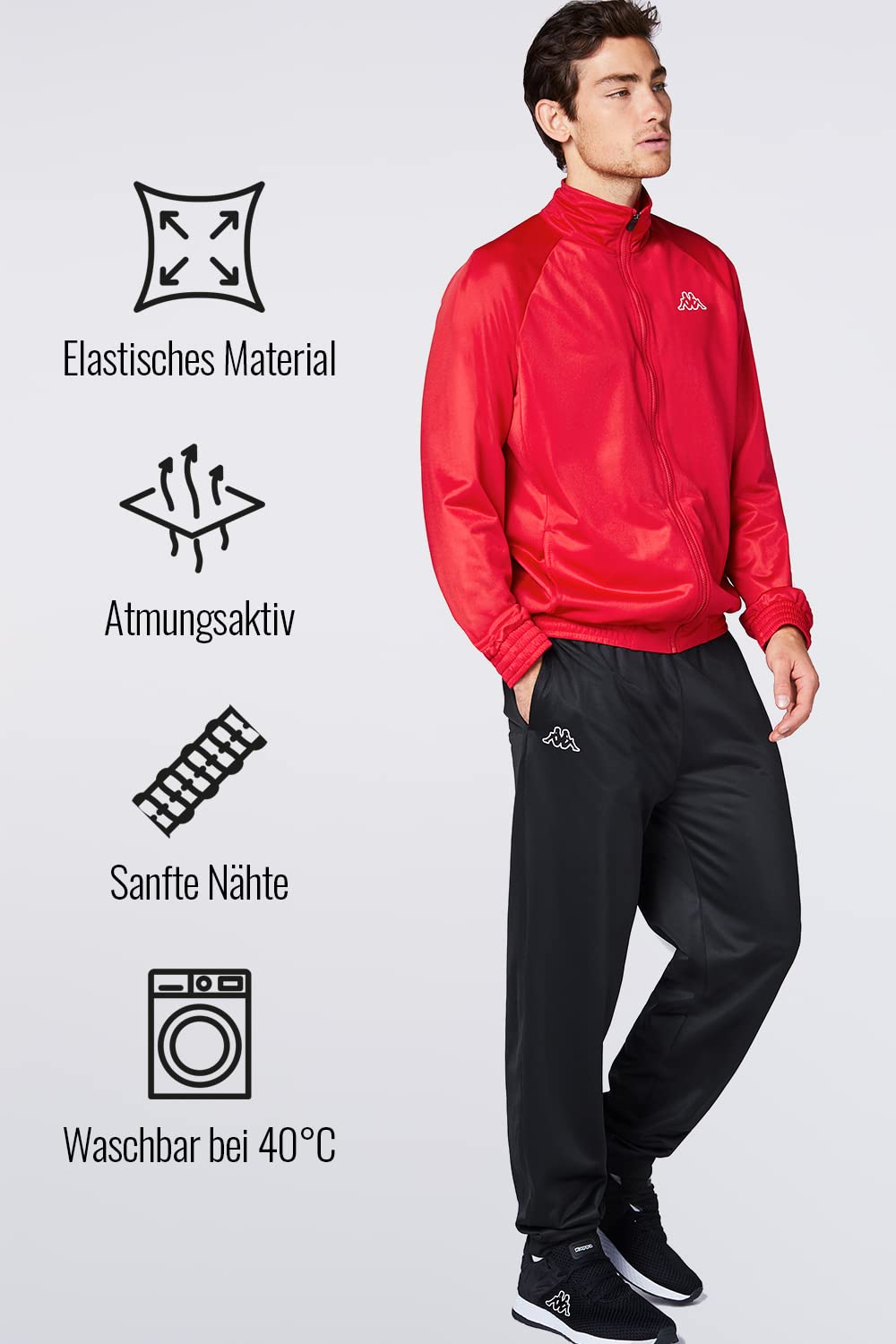 Kappa Trainingsanzug Till Tracksuit Survêtement Unisexe Mixte - 3