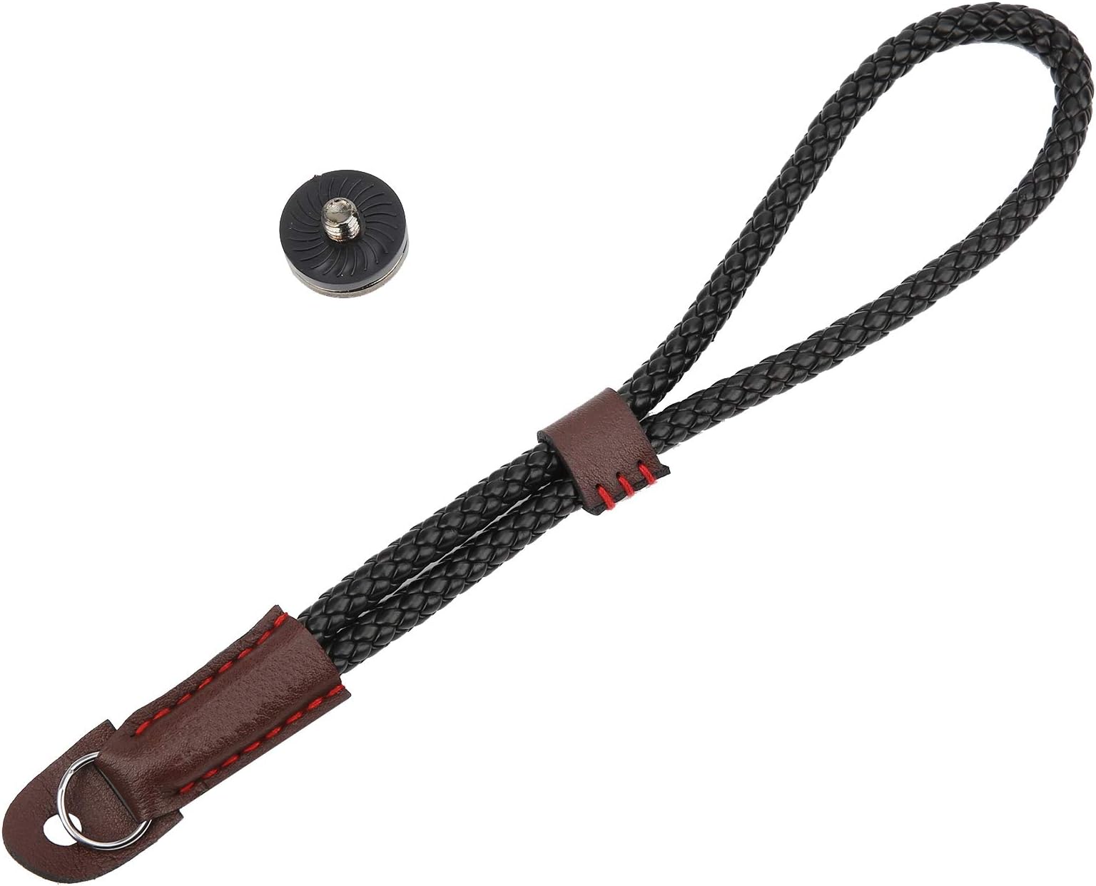 ONE X2 PU Leather Hand Strap Lanyard, Adjustable Wrist Strap for Camera with 1/4 Inch Screw