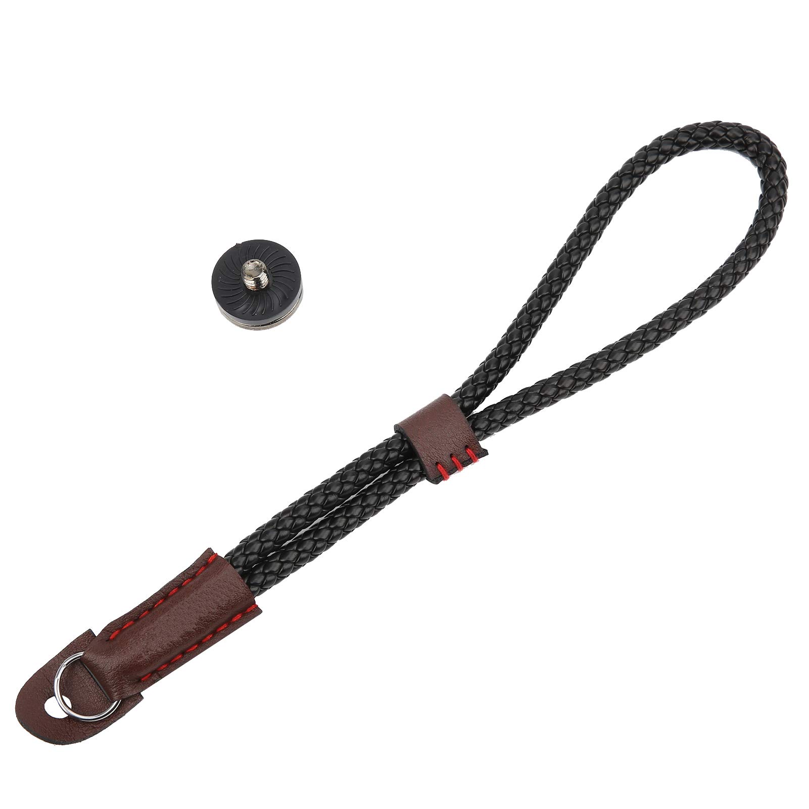 Opaska na Nadgarstek Aparatu, Uniwersalnie Regulowany Uchwyt ze Skóry PU, Smycz do ONE X2 / 2 / Mobile 2/3 / Stabilizatora 4