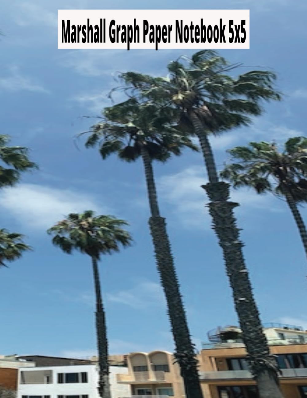 Marshall Graph Paper Notebook 5x5: Quad Ruled 5x5