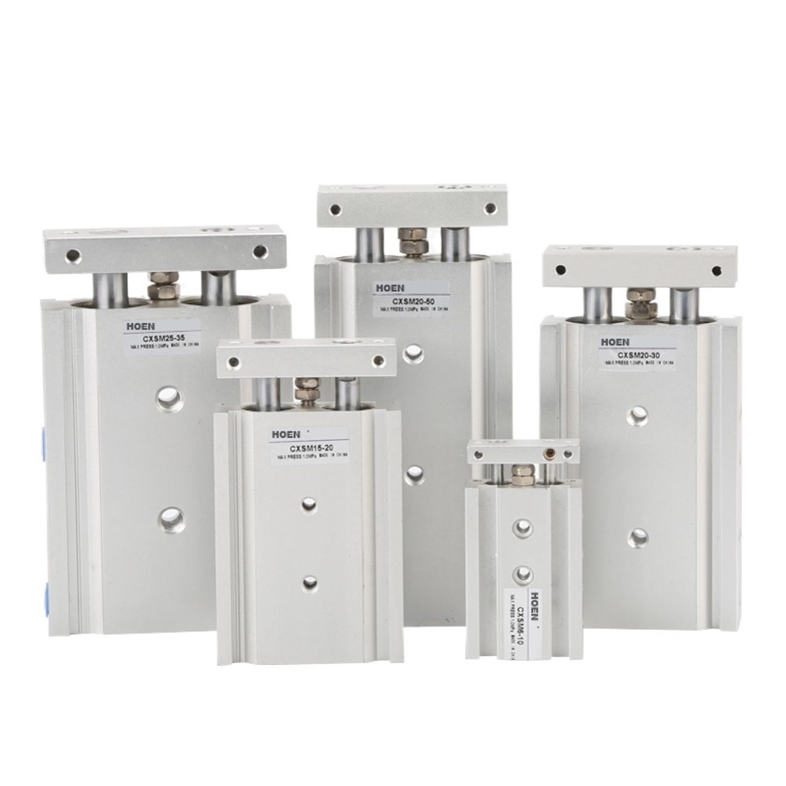 KUNKAJNGM CXSM10 Dual Rod Pneumatic Air Cylinder